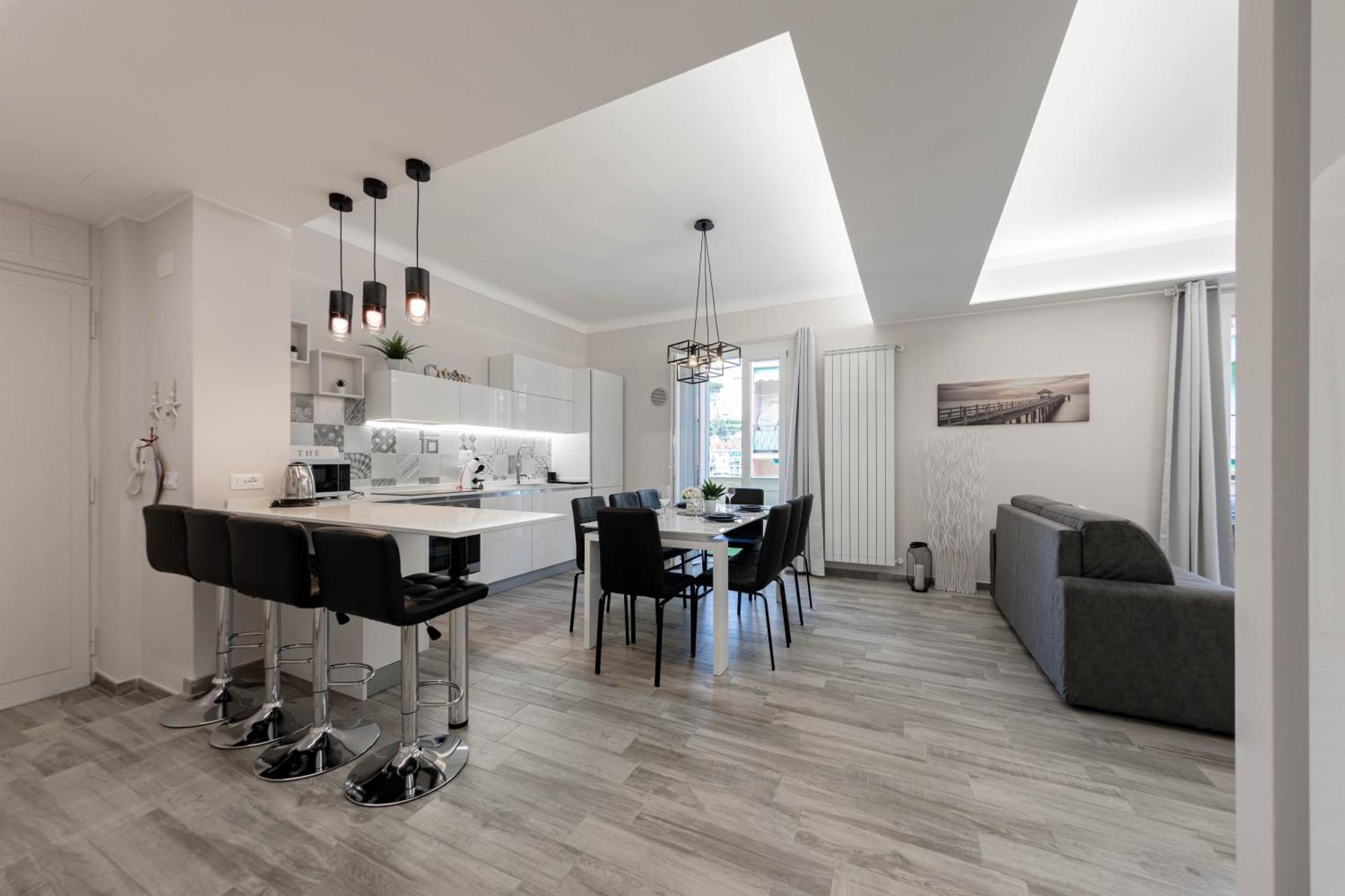 H11 Luxury Sanremo Centro - Elegante - Casino Leilighet Eksteriør bilde