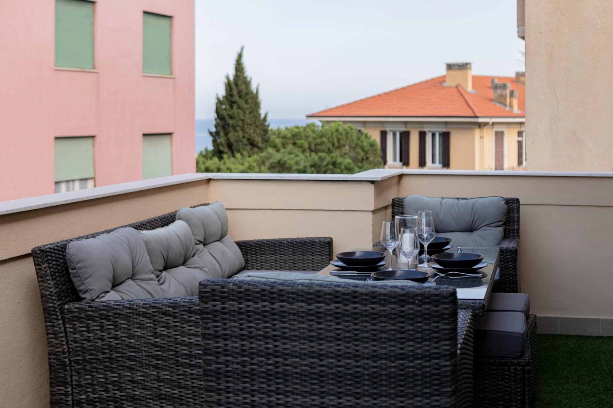 H11 Luxury Sanremo Centro - Elegante - Casino Leilighet Eksteriør bilde